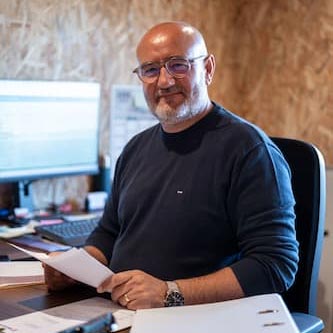 Christophe Graciet, gérant d’ATSE Photovoltaïque